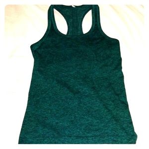 Lululemon Green Racerback Tank Size 6